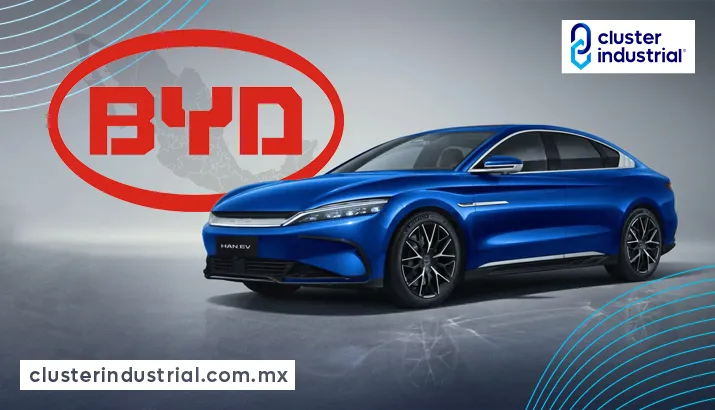 BYD aprovecha el boom de la electromovilidad en México y busca vender 5 mil autos en 2023