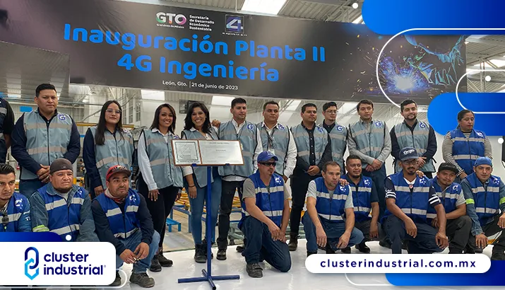 4G Ingeniería inaugura su Planta 2 y Centro de Diseño e Ingeniería en León, Guanajuato