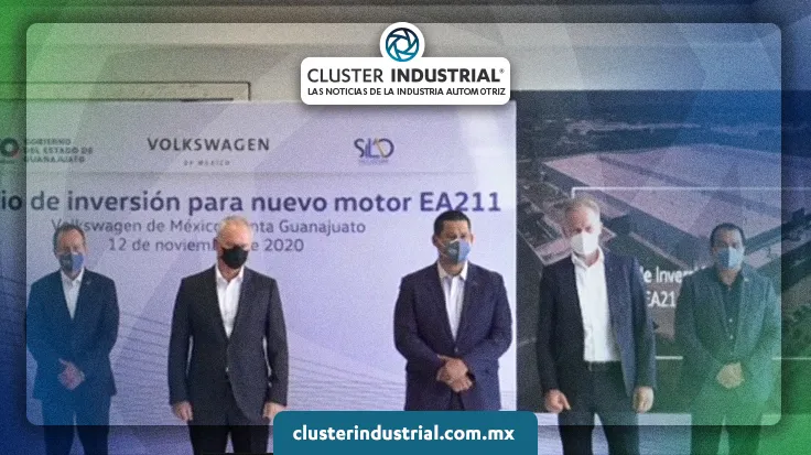 Volkswagen de México producirá nuevo motor EA211 en Guanajuato