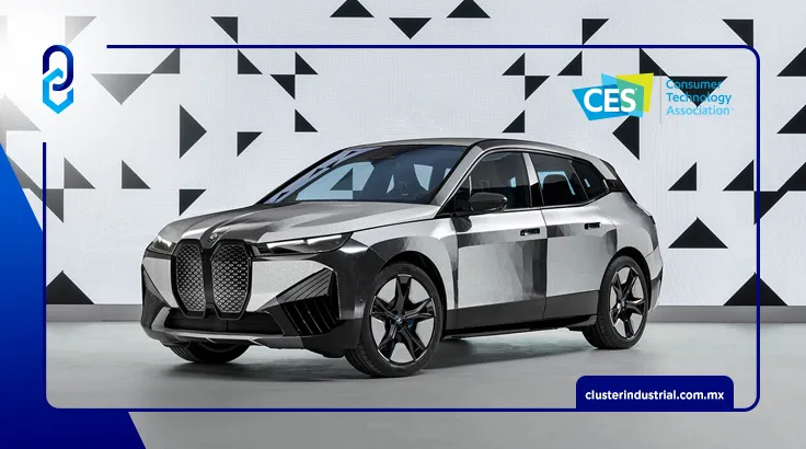 CES 2022: El BMW que cambia de color según el ánimo del conductor