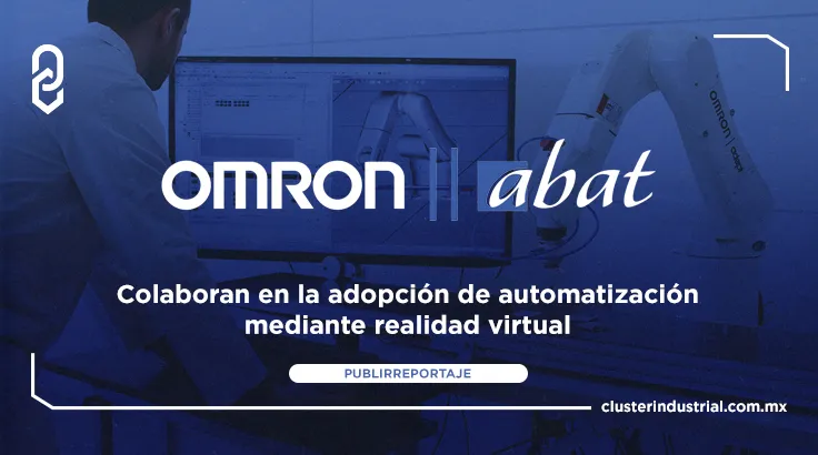 Omron Automation y abat colaboran en la adopción de automatización mediante realidad virtual