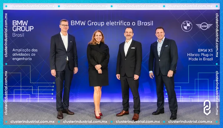 BMW Group anuncia producción del BMW X5 híbrido conectable en Brasil