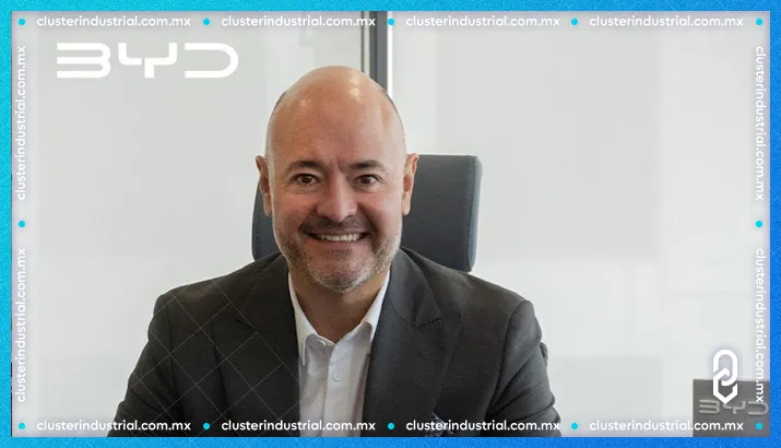 Jorge Vallejo, nuevo Director General de BYD Auto México