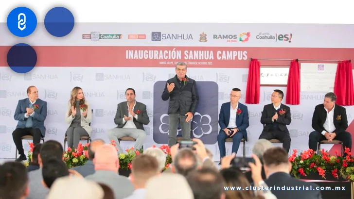 Inauguran planta Sanhua Campus en Ramos Arizpe con inversión de 35 MDD