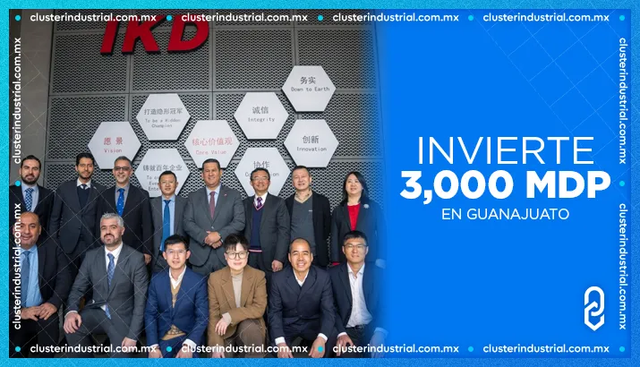 La empresa china IKD anuncia importante inversión de 3 MIL MDP en Guanajuato