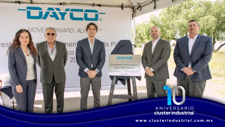 Dayco invierte 11.5 MDD para construir su segunda planta en SLP