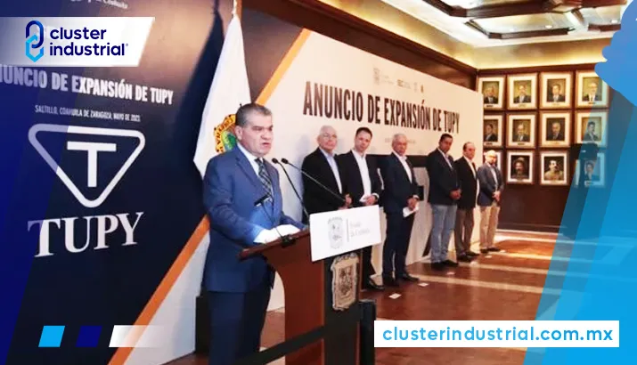 Tupy anuncia expansión en Ramos Arizpe con inversión de 36.8 MDD