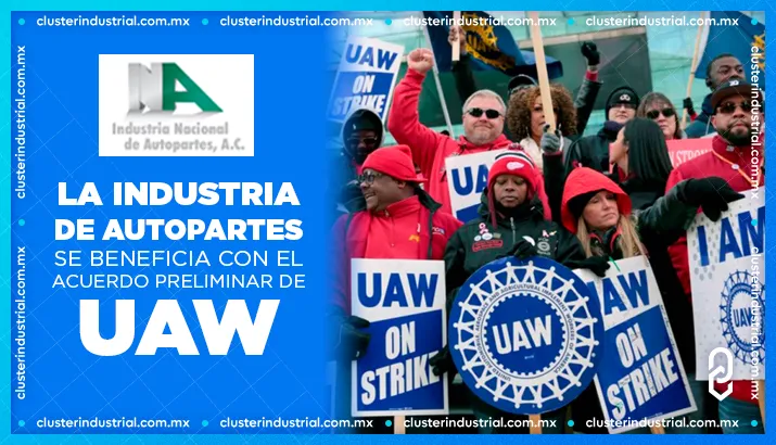 La industria de autopartes se beneficia con el acuerdo preliminar de UAW