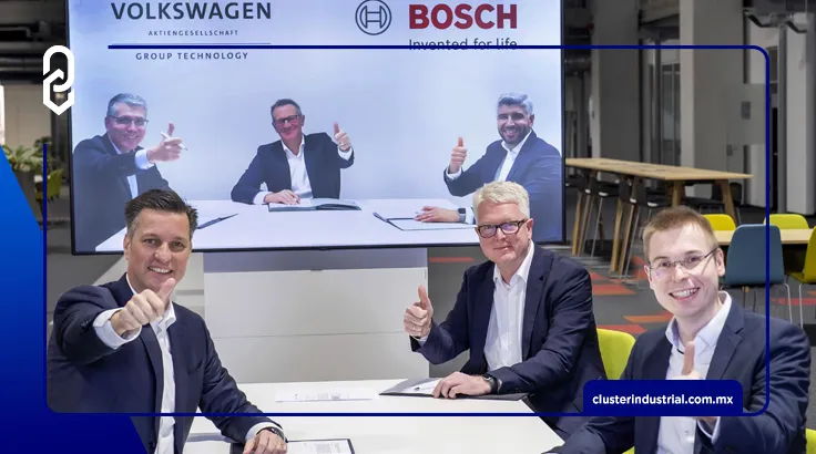 Volkswagen y Bosch industrializarán fabricación de celdas de batería