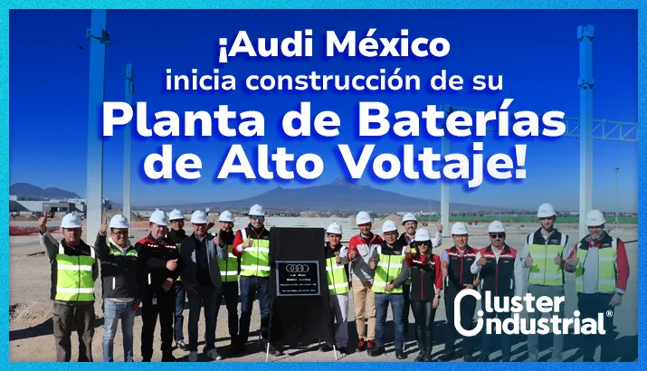 Audi México ya construye su Nave de Ensamble de Baterías de Alto Voltaje