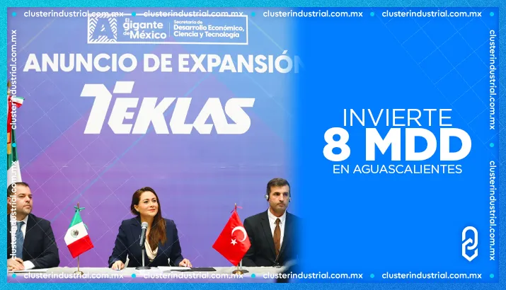 Teklas se expande en Aguascalientes con una inversión de 8 MDD