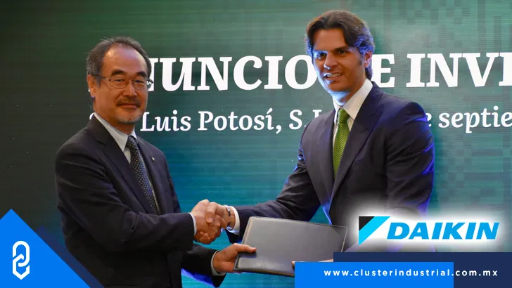 Daikin invertirá 300 MDD en San Luis Potosí para su segunda planta en México