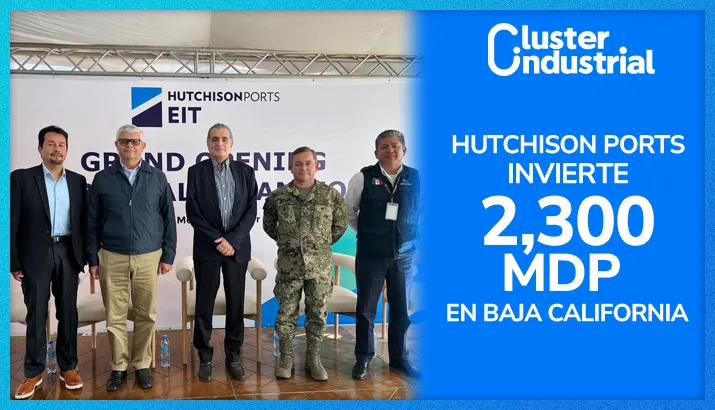 Hutchison Ports se expande en Baja California con inversión de 2,300 MDP