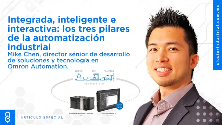 Integrada, inteligente e interactiva: los tres pilares de la automatización industrial