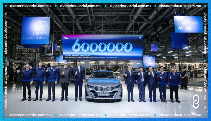 BMW Brilliance Automotive alcanza la producción de 6 millones de vehículos en China