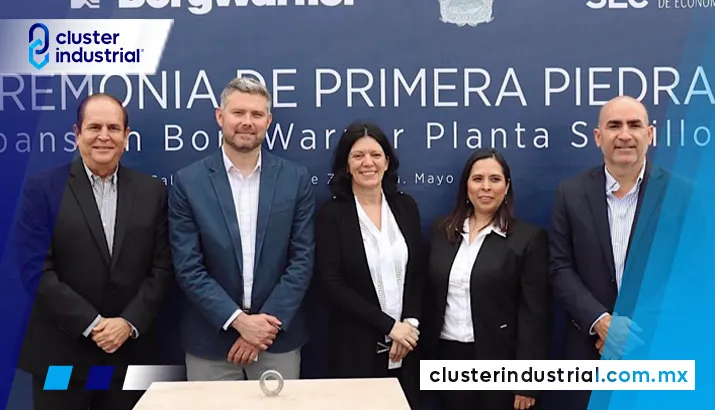 BorgWarner coloca primera piedra para expandir sus operaciones en planta de Coahuila