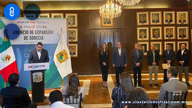 Sodecia invertirá 36 millones de dólares en Coahuila