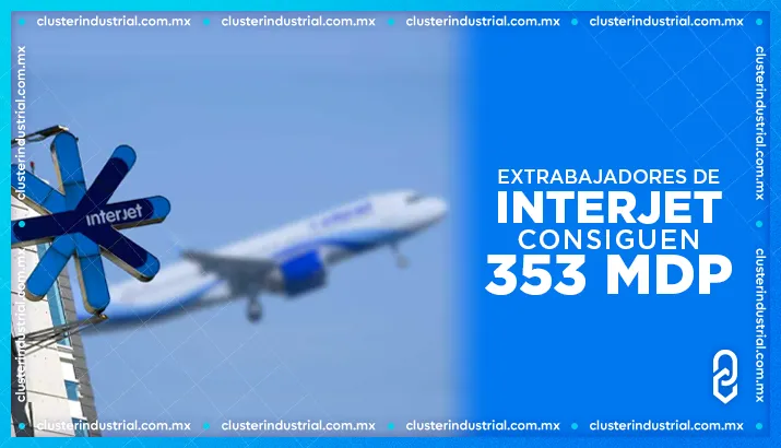 Un respiro para los extrabajadores de Interjet con 353 millones de pesos recuperados