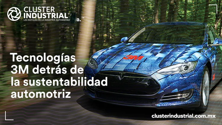 Tecnologías 3M, detrás de la sustentabilidad automotriz