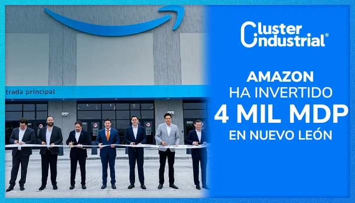 Amazon expande operaciones en Nuevo León con inversión acumulada de 4 mil MDP