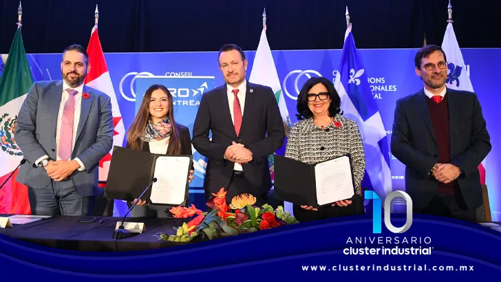 Aeroclúster de Querétaro y AeroMontreal firman acuerdo de colaboración