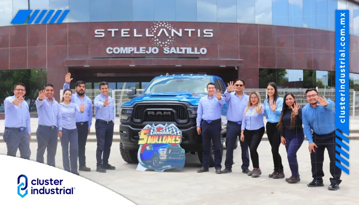 Stellantis México celebra la producción de la Ram número 5 millones en Saltillo