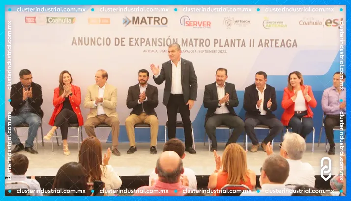 MATRO anuncia expansión de 21 MDD en su planta II de Coahuila