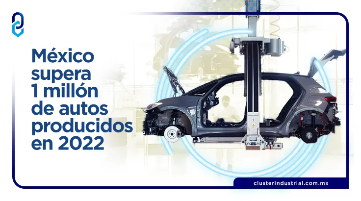 México supera 1 millón de autos producidos en 2022, aún con caída de 6.6% durante abril