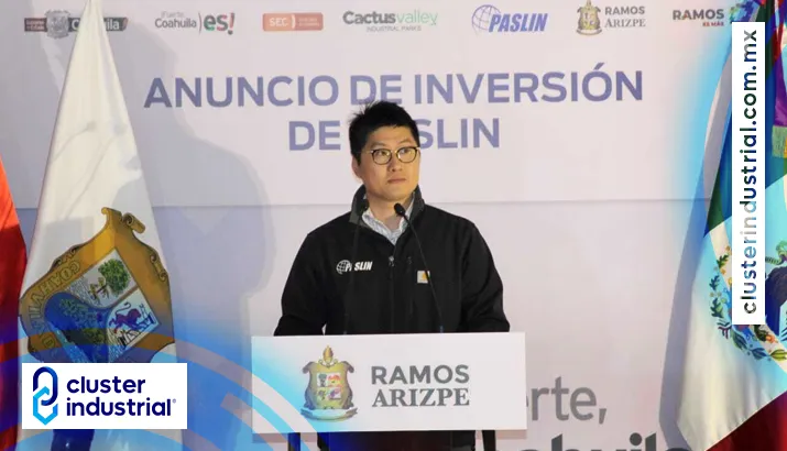 Empresa china Paslin invierte 10 MDD para nueva planta en Coahuila