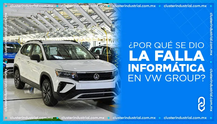 Falla informática en Alemania interrumpe brevemente producción de VW en Puebla y Silao