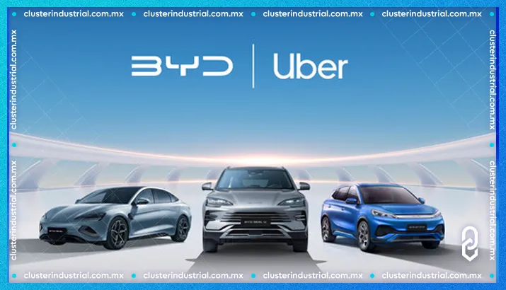 BYD y Uber introducirán 10,000 vehículos eléctricos con su alianza