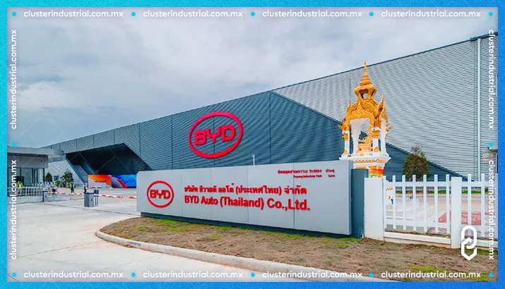 BYD inaugura su primera fábrica de vehículos eléctricos en Tailandia