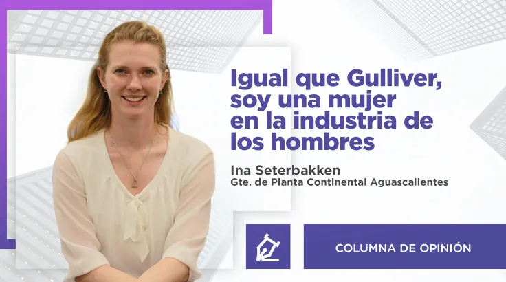 Igual que Gulliver, soy una mujer en la industria de los hombres: Ina Seterbakken