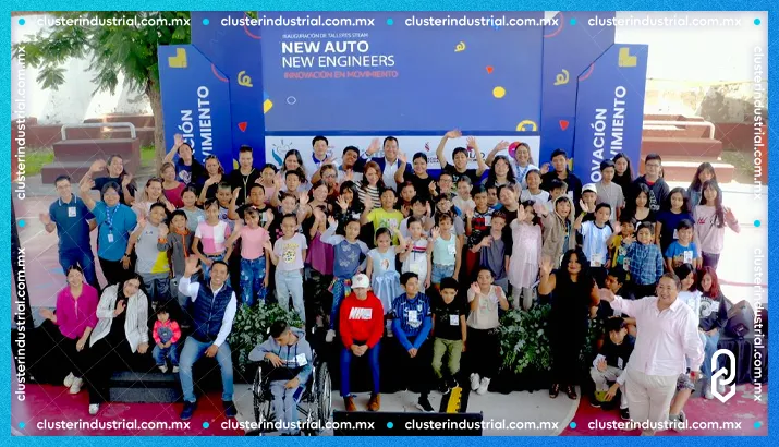 Volkswagen de México inicia curso enfocado en habilidades STEAM para niños y jóvenes de Silao