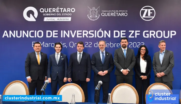 ZF Group invertirá 240 MDE para ampliar operaciones en Querétaro