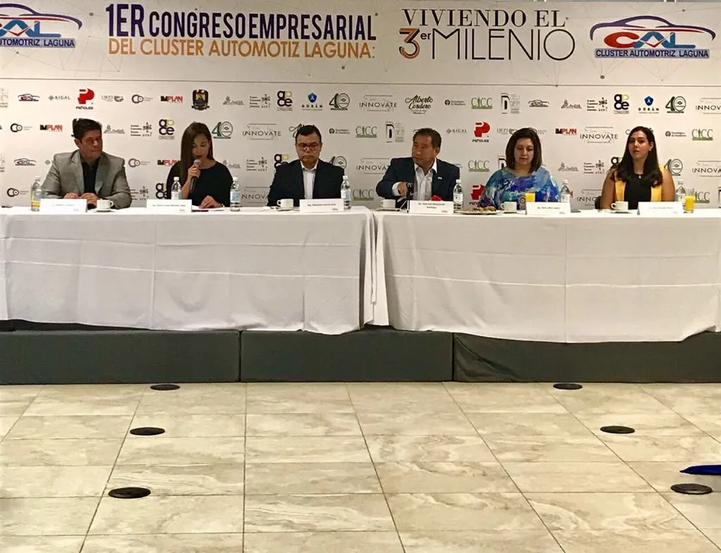 Cluster automotriz laguna presenta 1er. congreso empresarial