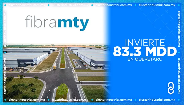 Fibra Mty compra portafolio industrial en Querétaro por 83.3 MDD