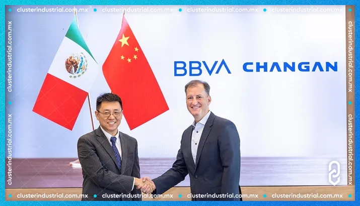 BBVA México financia con cerca de 1,600 MDP a Changan