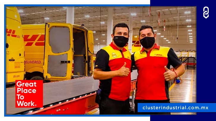 DHL Express México es líder en Los Mejores Lugares para Trabajar en la Región Centro