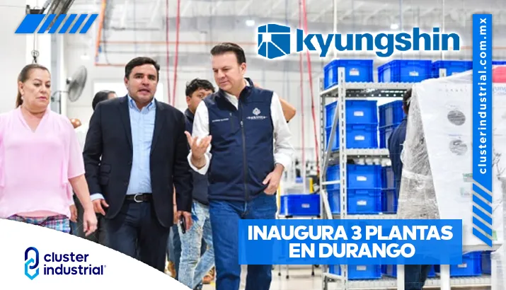 Kyungshin inaugura 3 plantas en Durango con una inversión de 45 MDD