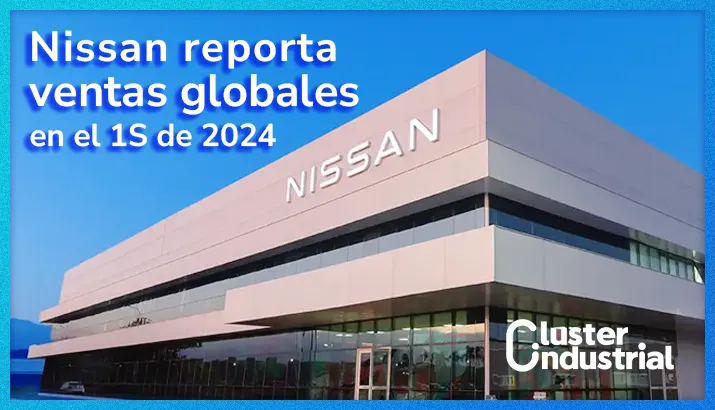 Nissan reporta disminución de 1.6 millones de unidades en ventas globales en el 1S de 2024