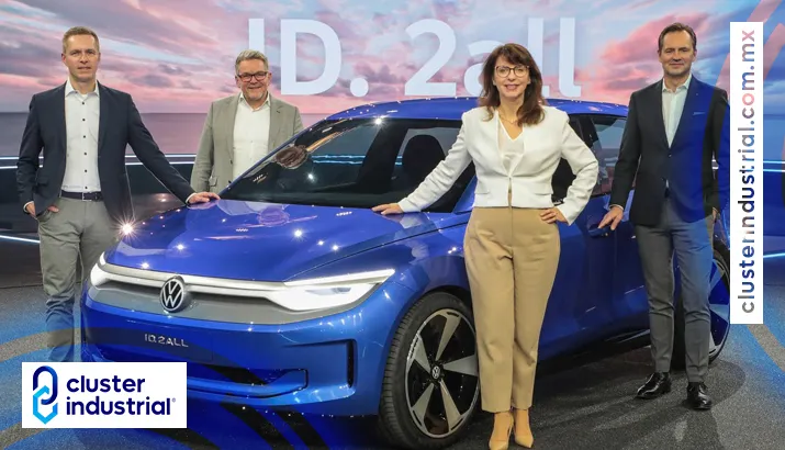 VW presenta el ID.2All, el auto eléctrico de menos de 500 mil pesos