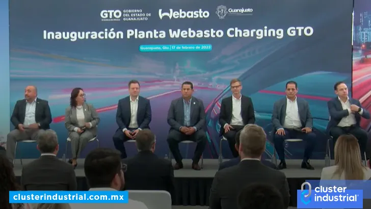 Webasto inaugura su primera planta de cargadores eléctricos en Guanajuato