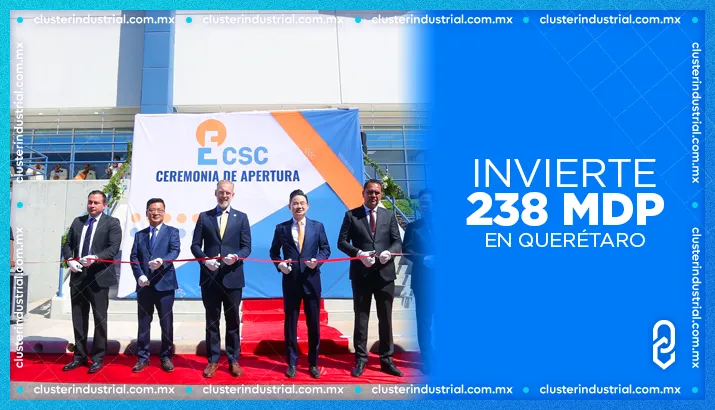 Chang Sung Corporation invierte 238 MDP para instalarse en Querétaro