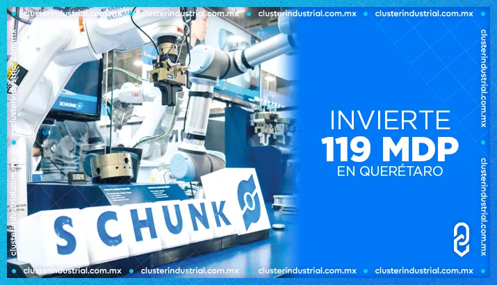 SCHUNK anuncia inversión en Querétaro de 119 MDP