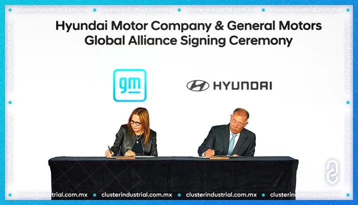 GM y Hyundai firman alianza global para desarrollo de vehículos y tecnologías de energía limpia