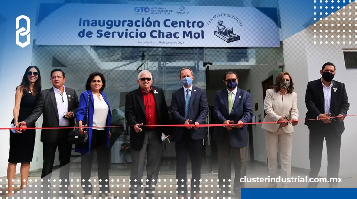 Inauguran centro de procesamiento de acero CHAC MOL en Guanajuato