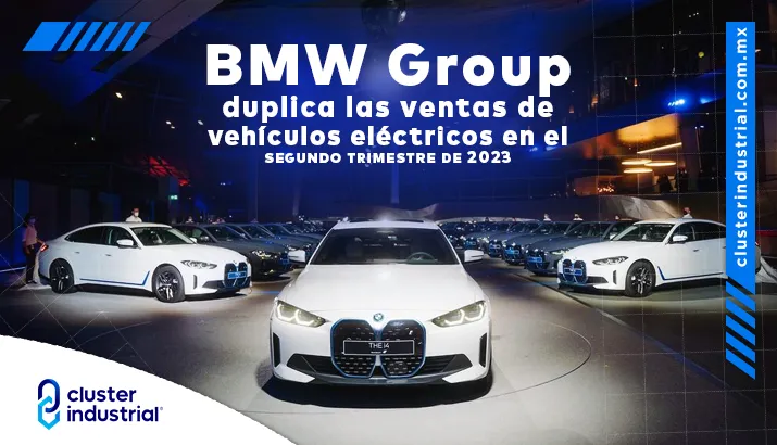 BMW Group duplica las ventas de vehículos eléctricos en el segundo trimestre de 2023