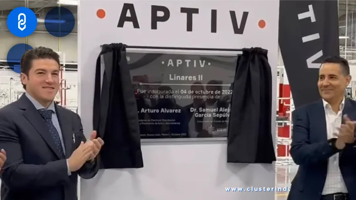 Aptiv inaugura nueva planta en Nuevo León para impulsar la electromovilidad