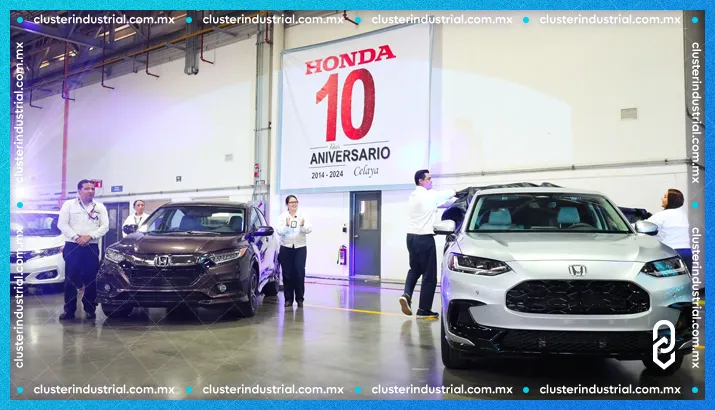 Honda celebra 10 años y la producción de más de 1.4 millones de unidades